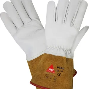 Hase Safety PERU guanti di sicurezza 5 dita per saldatori taglia: 9 UI: 10 paia 403835-9