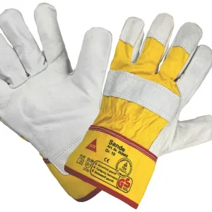 Hase Safety SANDE guanti di sicurezza 5 gambe pelle piena taglia: 10 PU: 12 paia 292002-10