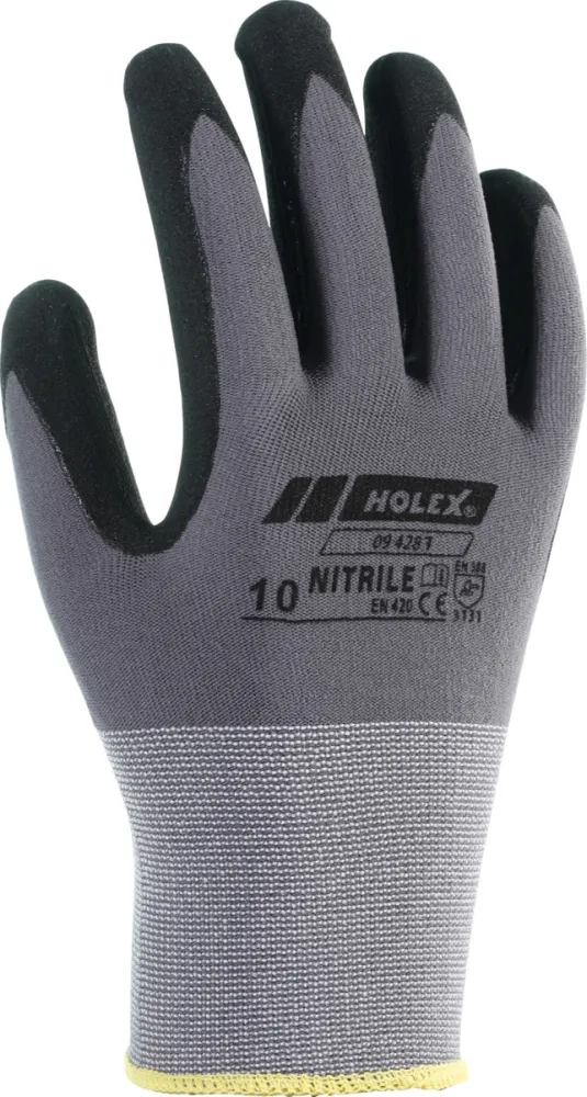 HOLEX Paio di guanti con palmo puntinato