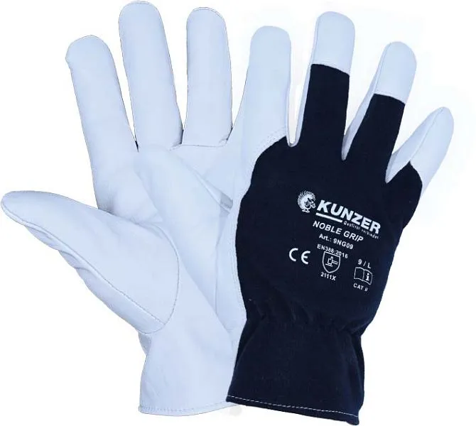 Kunzer NOBLE GRIP - taglia: 8/M guanti da lavoro confezione da 12 paia 9NG08