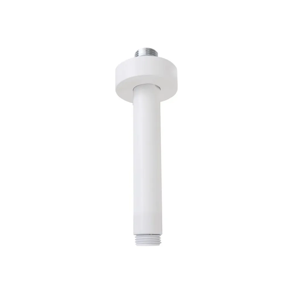 Maschera Antipolvere Braccio doccia soffitto 23mm x 100mm bianco opaco