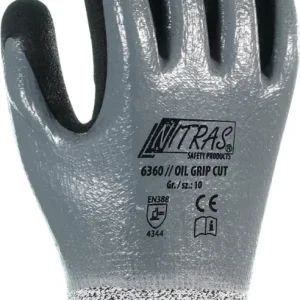 NITRAS Paio di guanti 6360 // OIL GRIP CUT