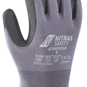 NITRAS Paio di guanti 8700 ESD 3D