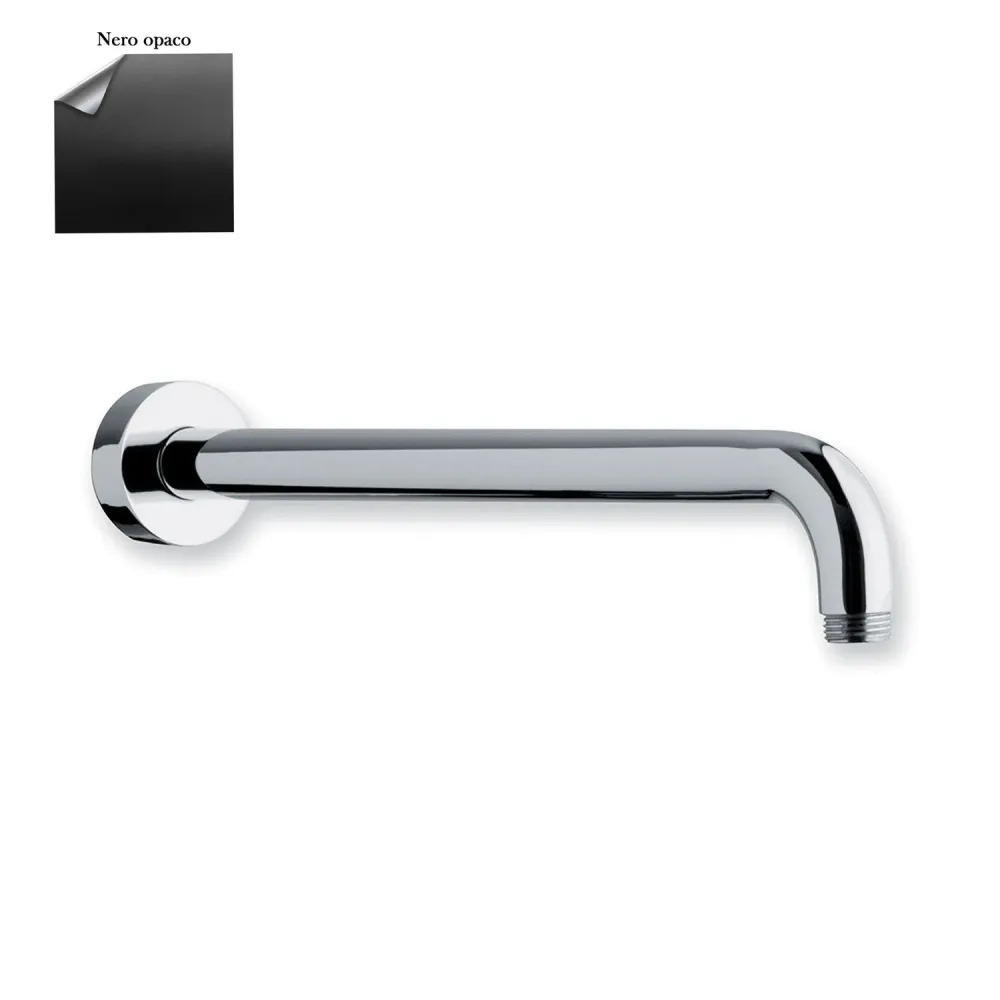 Occhiali di Protezione Braccio doccia lusso tondo ottone lunghezza 200mm nero