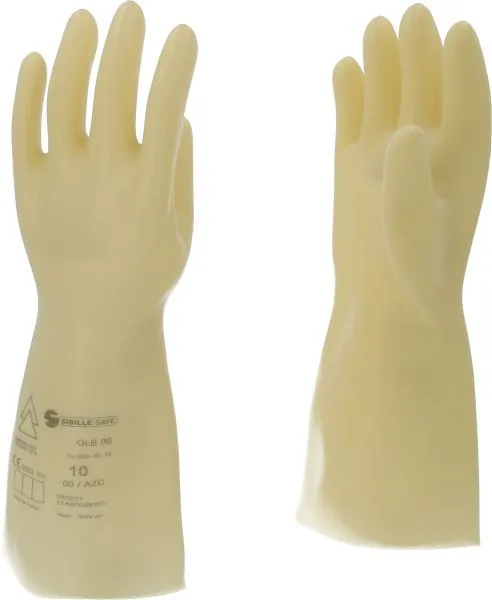 KS Tools Guanto protettivo da elettricista con isolamento protettivo taglia 10 classe 00 bianco 117.0048