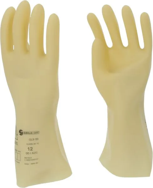 KS Tools Guanto protettivo da elettricista con isolamento protettivo taglia 12 classe 00 bianco 117.0050