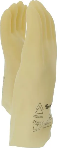 KS Tools Guanto protettivo da elettricista con isolamento protettivo taglia 12 classe 00 bianco 117.0050