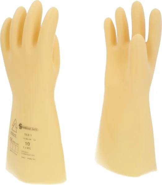 KS Tools Guanto protettivo da elettricista con isolamento protettivo taglia 10 classe 1 bianco 117.0054