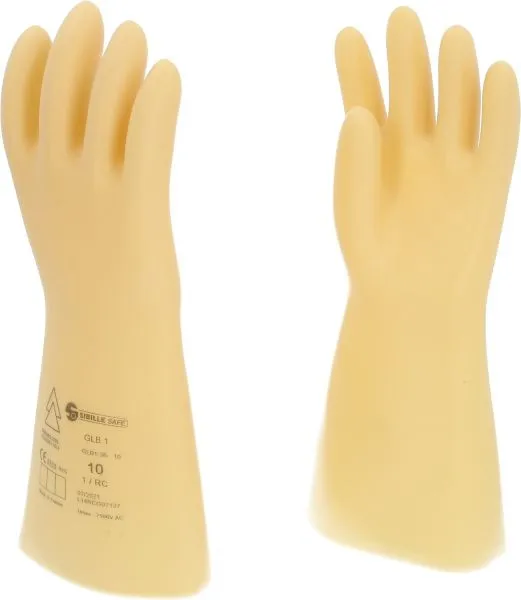 KS Tools Guanto protettivo da elettricista con isolamento protettivo taglia 10 classe 1 bianco 117.0054
