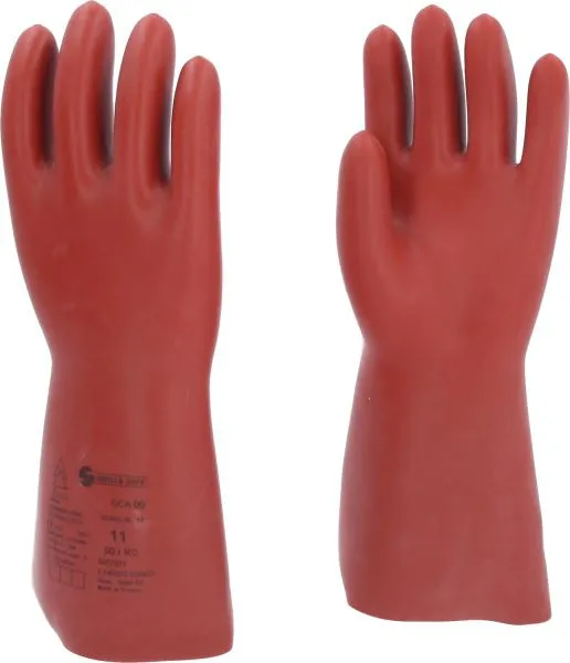 KS Tools Guanto protettivo da elettricista con protezione meccanica e termica taglia 11 classe 00 rosso 117.0085