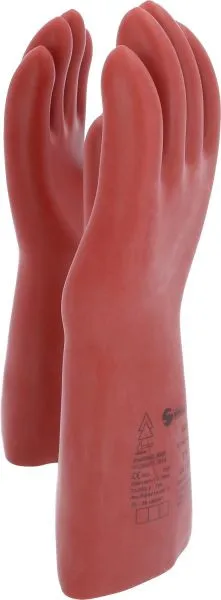 KS Tools Guanto protettivo da elettricista con protezione meccanica e termica taglia 11 classe 00 rosso 117.0085