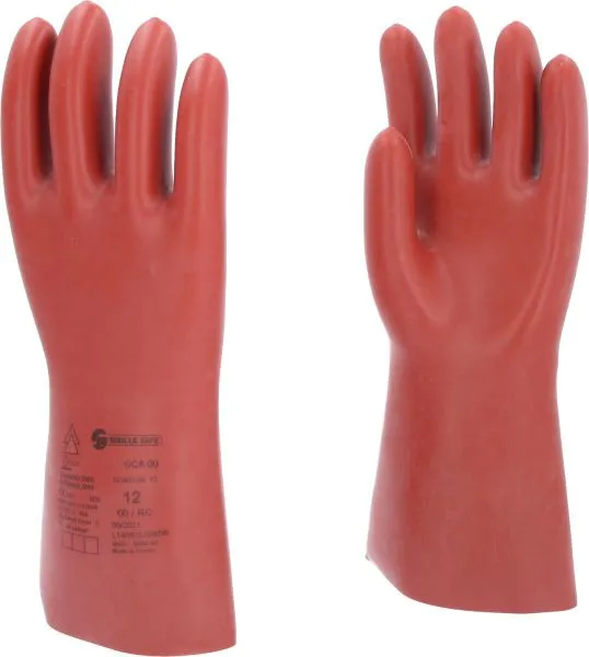 KS Tools Guanto protettivo da elettricista con protezione meccanica e termica taglia 12 classe 00 rosso 117.0086