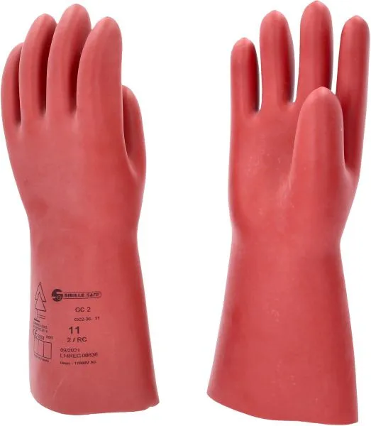 KS Tools Guanto protettivo da elettricista con protezione meccanica taglia 11 classe 2 rosso 117.0076