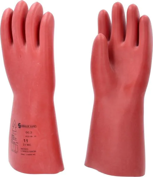 KS Tools Guanto protettivo da elettricista con protezione meccanica taglia 11 classe 2 rosso 117.0076