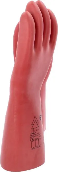 KS Tools Guanto protettivo da elettricista con protezione meccanica taglia 11 classe 2 rosso 117.0076