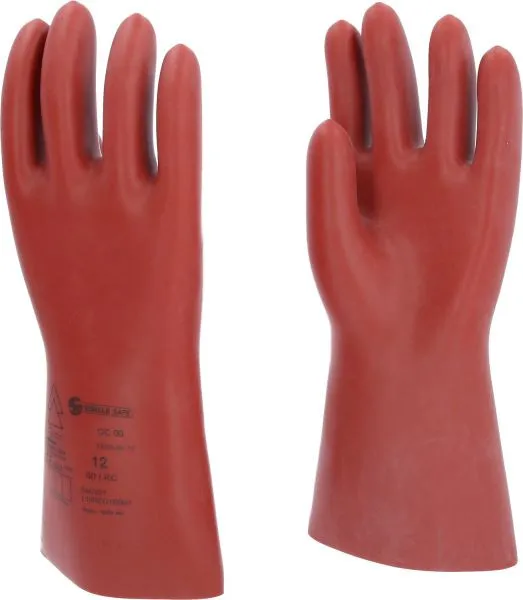 KS Tools Guanto protettivo da elettricista con protezione meccanica taglia 12 classe 00 rosso 117.0068