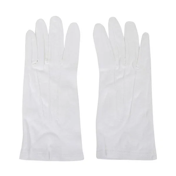 Whites Chef Abbigliamento Guanti da servizio da uomo Bianco L A546-L