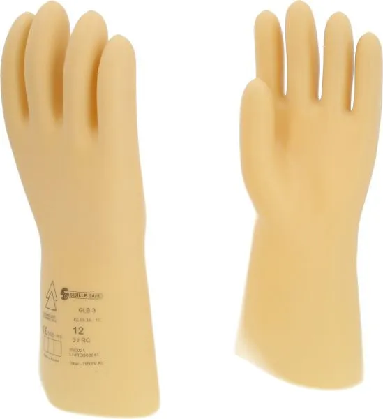 KS Tools Guanto protettivo da elettricista con isolamento protettivo taglia 12 classe 3 bianco 117.0062