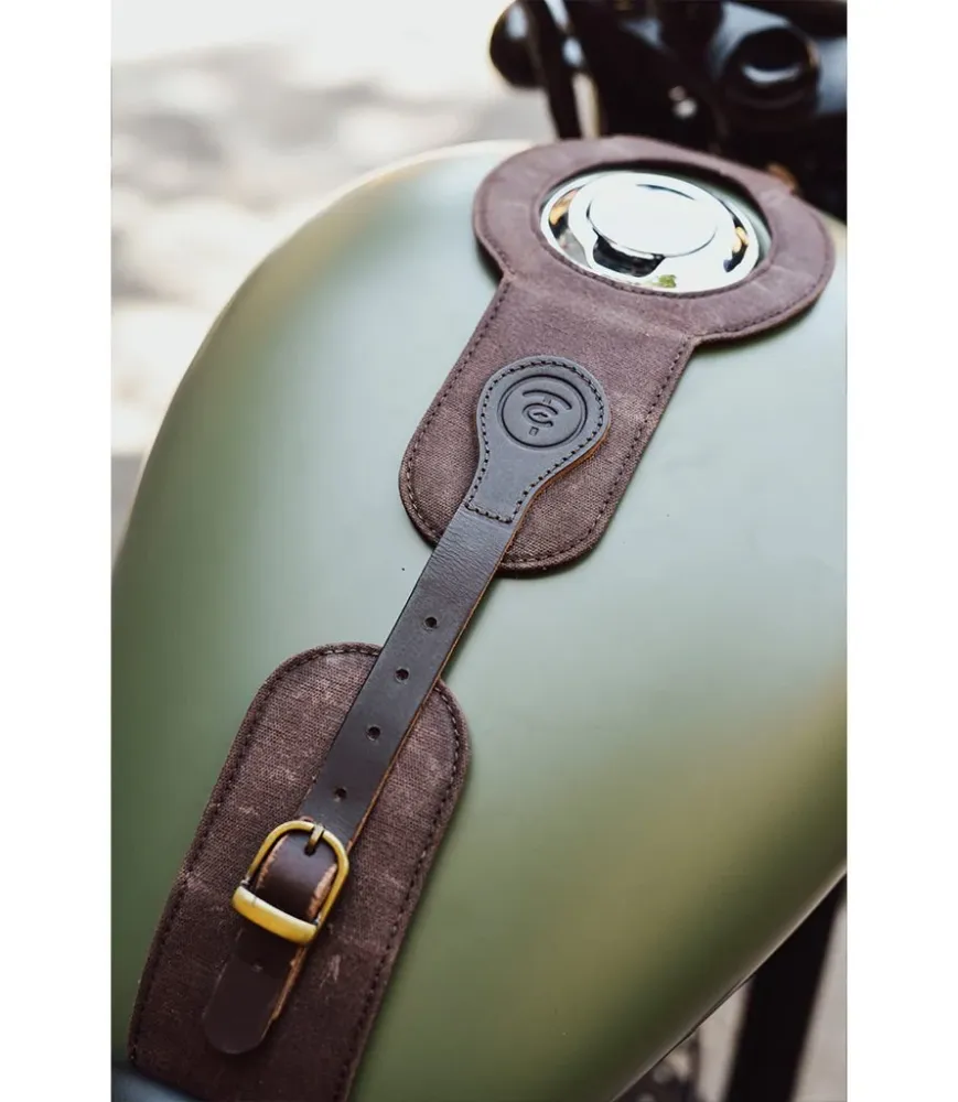 Paraserbatoio per Meteor 350 - Cafe Twin x Trip Machine - Marrone