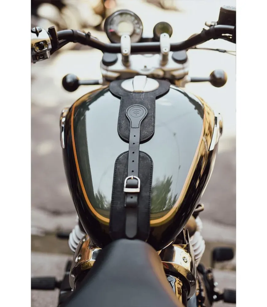 Paraserbatoio per Super Meteor 650 - Cafe Twin x Trip Machine - Nero