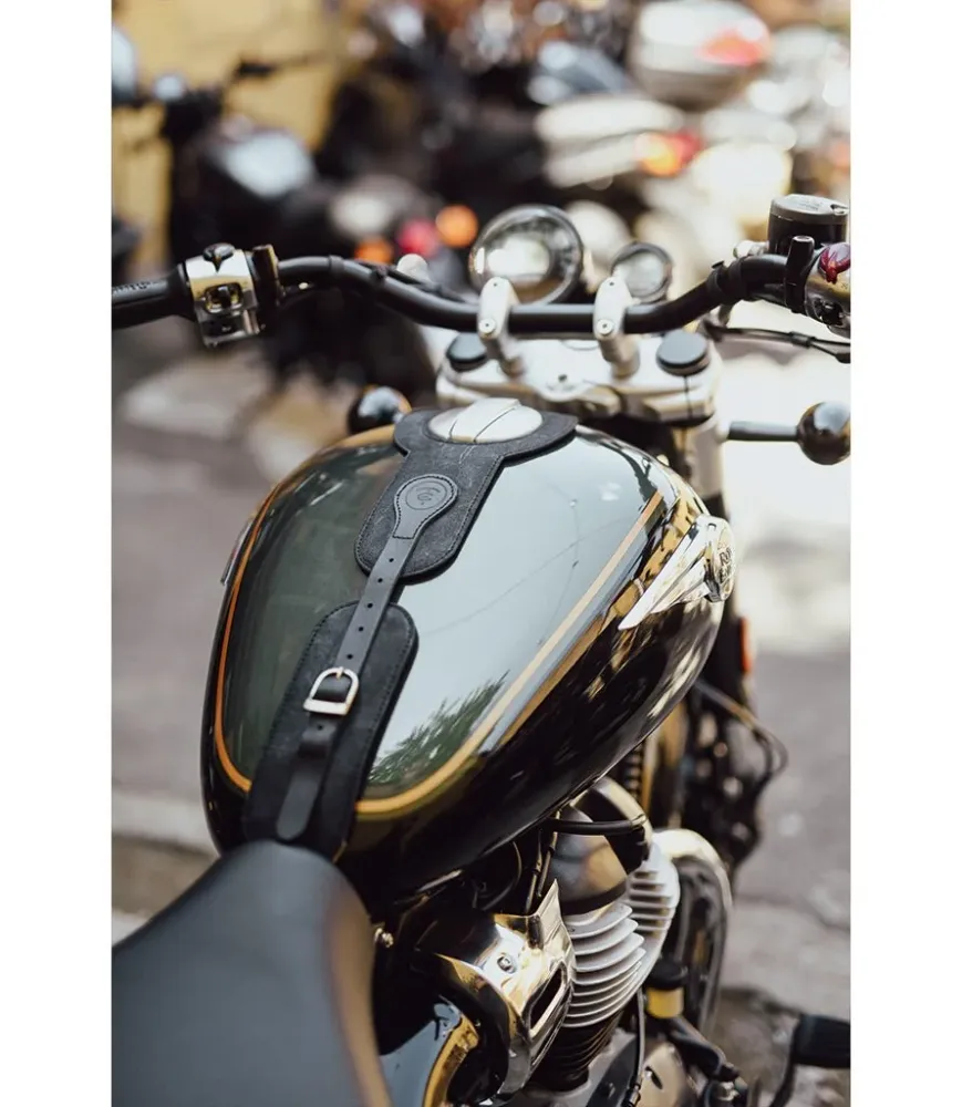 Paraserbatoio per Super Meteor 650 - Cafe Twin x Trip Machine - Nero