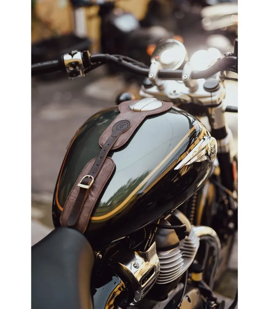 Paraserbatoio per Super Meteor 650 - Cafe Twin x Trip Machine - Marrone