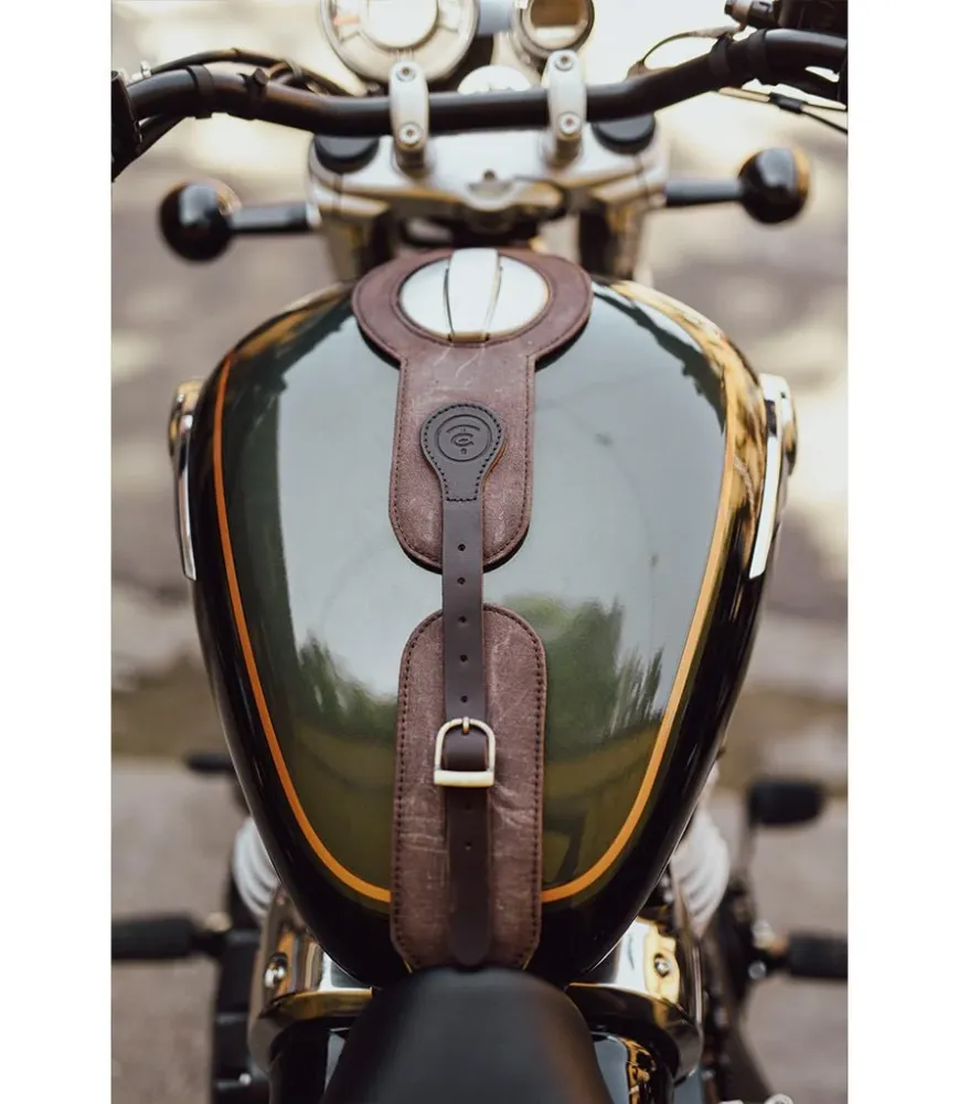 Paraserbatoio per Super Meteor 650 - Cafe Twin x Trip Machine - Marrone