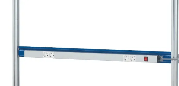 Barra energetica RAU con binario di supporto 1000x80x85 mm EE-EL-D-KES1000.10