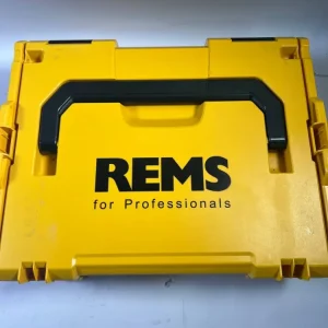 REMS Mini-Press ACC 22 V Pressatrice radiale batteria con ritorno automatico valigetta L-Boxx + 1x Batteria 2,5 Ah + Caric...
