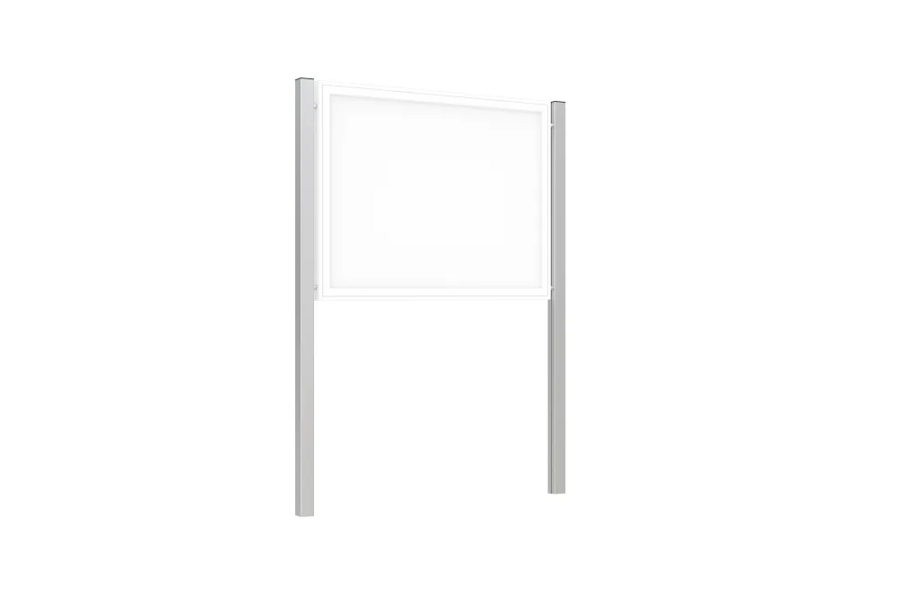 Supporto WSM alluminio ( coppia) da annegare nel calcestruzzo 70 x 70 x 2400 mm 103000672