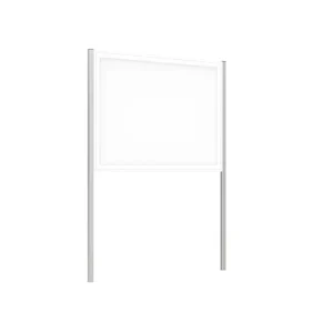 Supporto WSM alluminio ( coppia) da annegare nel calcestruzzo 40 x 40 x 2400 mm 103000361