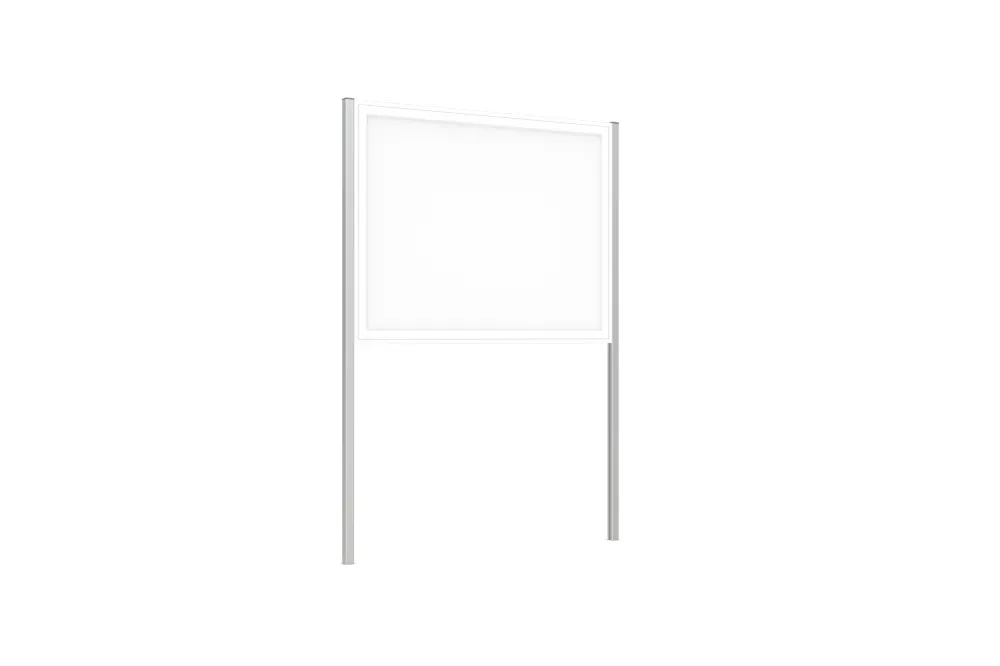 Supporto WSM alluminio ( coppia) da annegare nel calcestruzzo 40 x 40 x 2400 mm 103000361