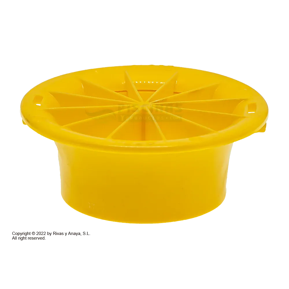 Copertura gialla della turbina per il pulitore per piscine Dolphin Diagnostic 2001