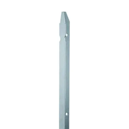 Paletto T Zincato Per Recinzione H Cm 150 - Mm 30X30X3,0 - Cf. 10 Pz