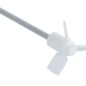 Agitatore ad elica IKA 3 pale PTFE Ø75 mm 350 mm R 1389 (rivestito PTFE) 0002343600 con Memoria SD