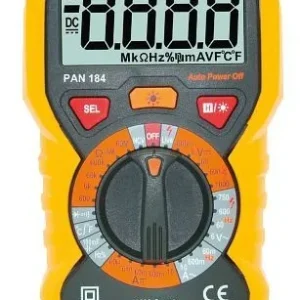 Multimetro digitale PANCONTROL 1000V CAT III True RMS temperatura capacità misura di frequenza PAN 184