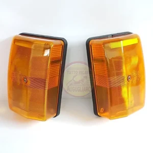 Coppia frecce gemme complete fanalini Piaggio Ape TM P FL FL2 50 TL4 TL6