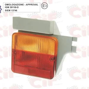 Fanale posteriore sinistro originale Siem Piaggio Ape TM P FL FL2 TL6 EUROPA CROSS 50