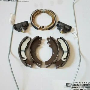 Kit frenatura ganasce cilindretti tubi Piaggio Ape 50