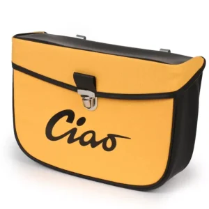 Borsa laterale gialla e nera per Ciclomotori Piaggio Ciao 50 tutti i modelli fino al 1995