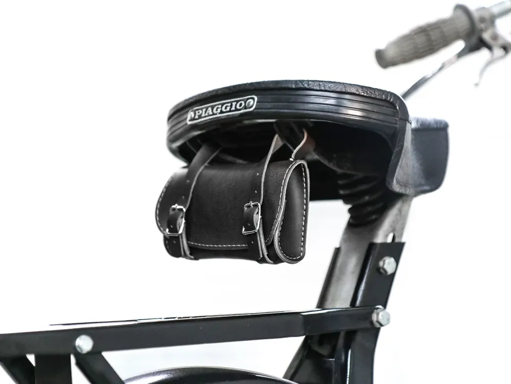 Borsa nera porta candele/attrezzi Piaggio Ciao Si Bravo Boxer Boss Grillo Superbravo
