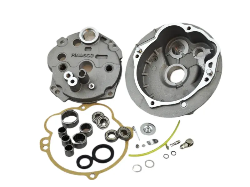 Carter mozzo posteriore 2.0 Street CON CUSCINETTI SFERE Pinasco Piaggio Ciao Si Bravo con variatore
