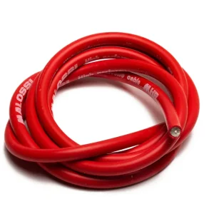 Cavo candela rosso silicone Malossi diametro 7 lunghezza 50cm Universale