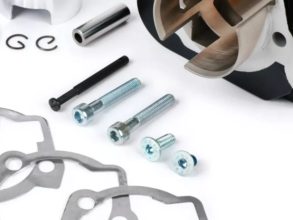 Cilindro gruppo termico alluminio Pinasco Evoten 46x43 Piaggio Ciao Si Bravo spinotto 10