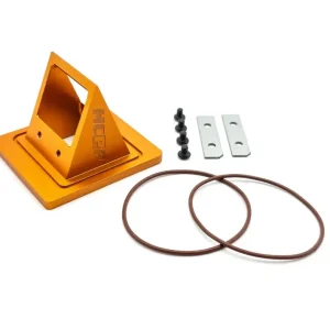 Collettore aspirazione pacco lamellare color oro MC Proparts carter Malossi Piaggio Ciao Si Bravo (SENZA LAMELLE)