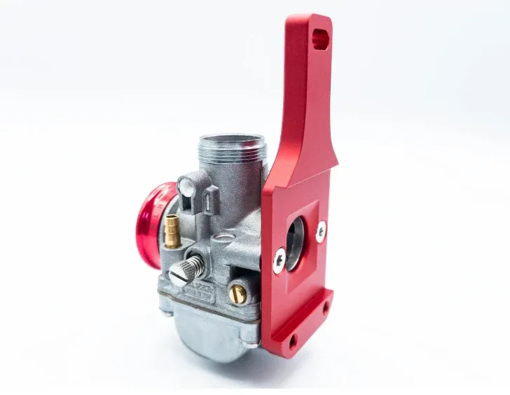 Collettore aspirazione MC Proparts per carter Malossi MP ONE Piaggio Ciao SI Bravo carburatore 21