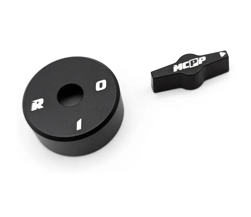Copertura levetta rubinetto benzina OMG nero MC PROPARTS Piaggio Ciao 50