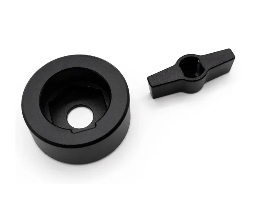 Copertura levetta rubinetto benzina OMG nero MC PROPARTS Piaggio Ciao 50