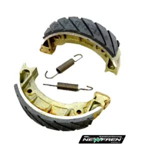 Ganasce freno posteriori Newfren antiacqua Piaggio Ciao Si Bravo con cerchi lega 4 razze 105x20mm