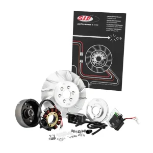 Kit accensione elettronica SIP volano da 1.650kg Vespa 125 T5 12Volt 110Watt corrente alternata
